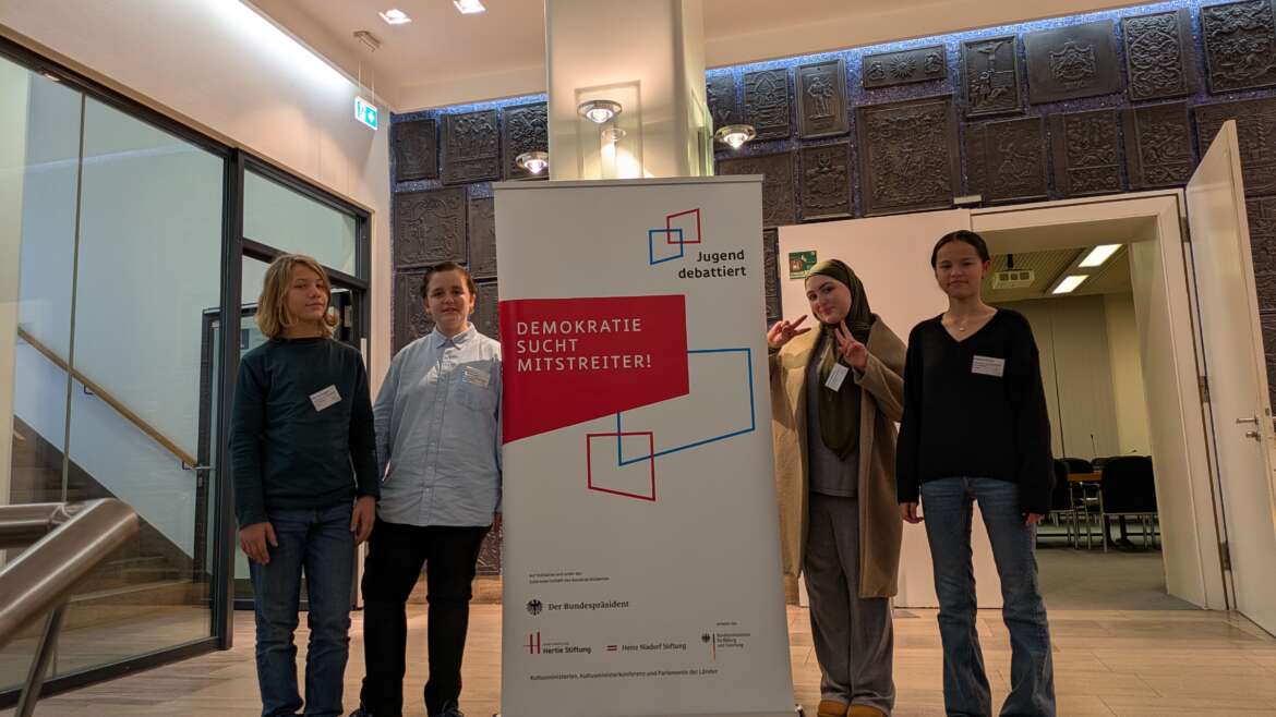 Jugend debattiert – Regionalfinale im Düsseldorfer Rathaus