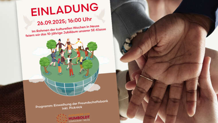 Wir feiern: Herzliche Einladung zum 10-jährigen Jubiläum unserer SE-Klasse!