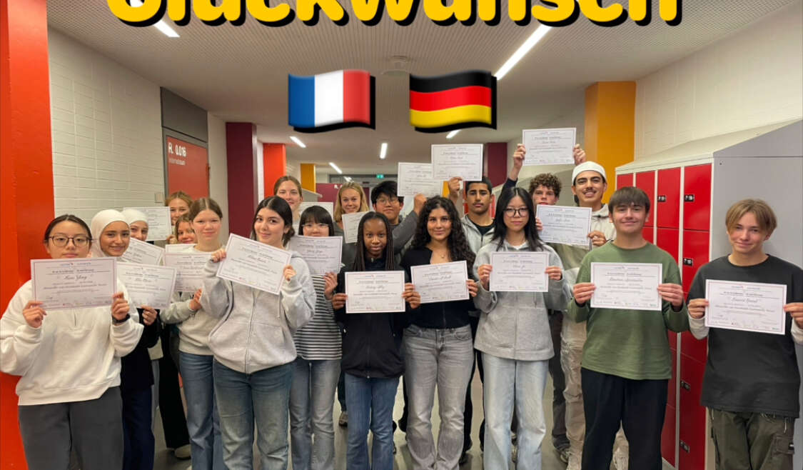 Glücklich und stolz!