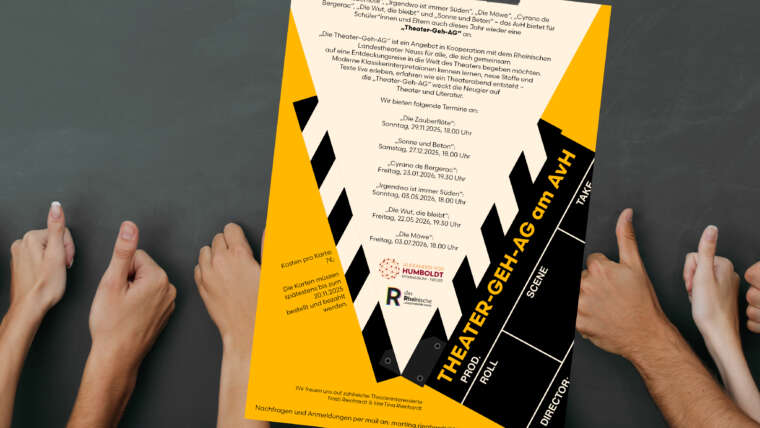 Lust auf Theater? Die Theater-Geh-AG lädt ein!