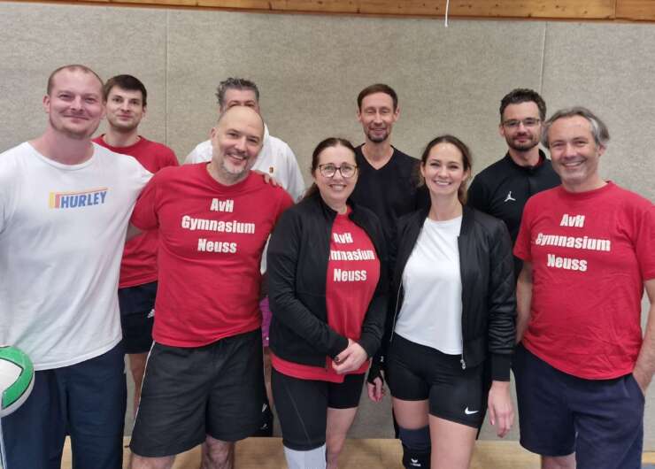 3. Platz beim Volleyball-Turnier