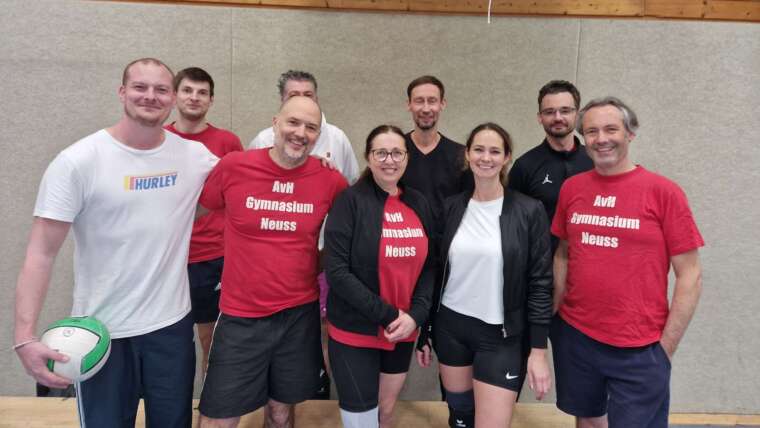 3. Platz beim Volleyball-Turnier