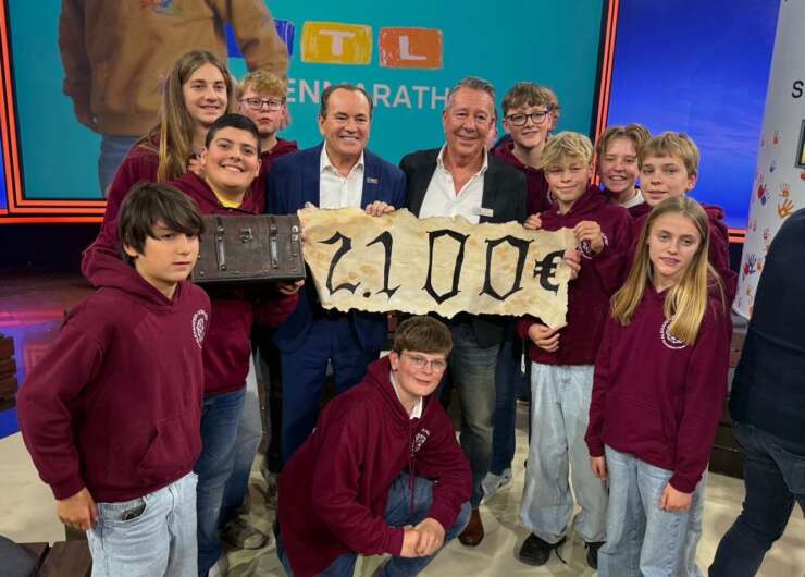 Das Humboldt beim RTL Spendenmarathon für die Stiftung ,,Wir helfen Kindern“