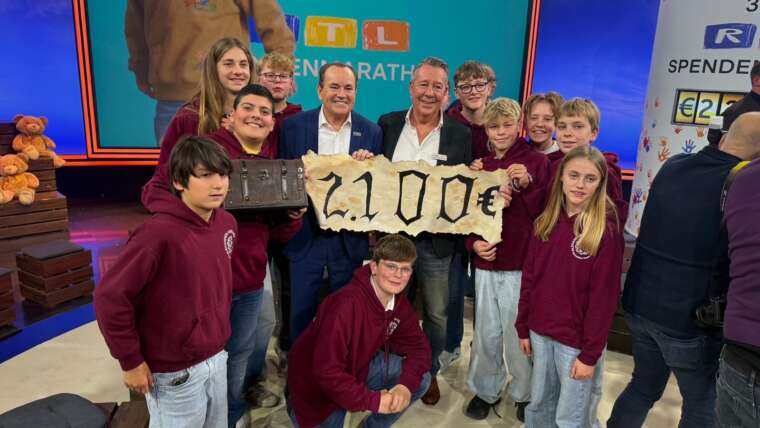 Das Humboldt beim RTL Spendenmarathon für die Stiftung ,,Wir helfen Kindern“