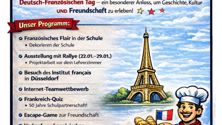 10-jähriges Jubiläum am Humboldt: Wir feiern den deutsch-französischen Tag am 22.01.!