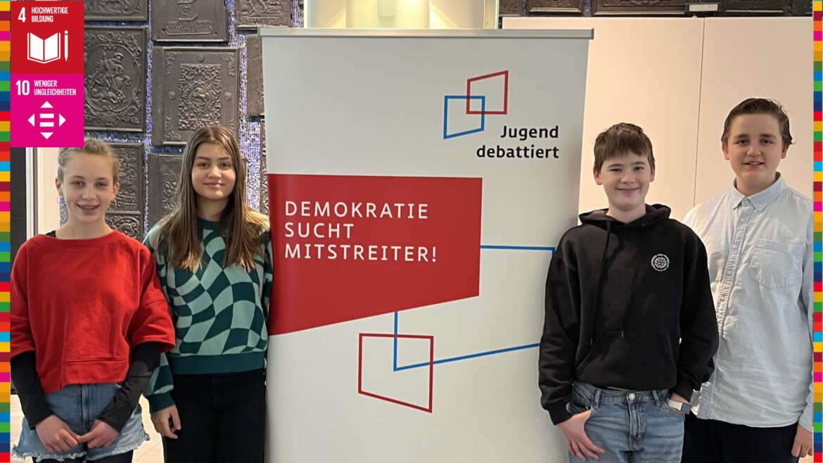 Starke Debatten – Starke Demokratie – Der Jugend-debattiert-Schulwettbewerb 2026