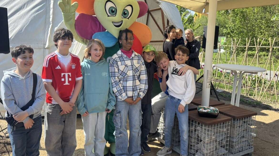 Bildungsarbeit im Grünen und Pflanzaktion: Der Zukunftsgarten der LaGa wird eingeweiht