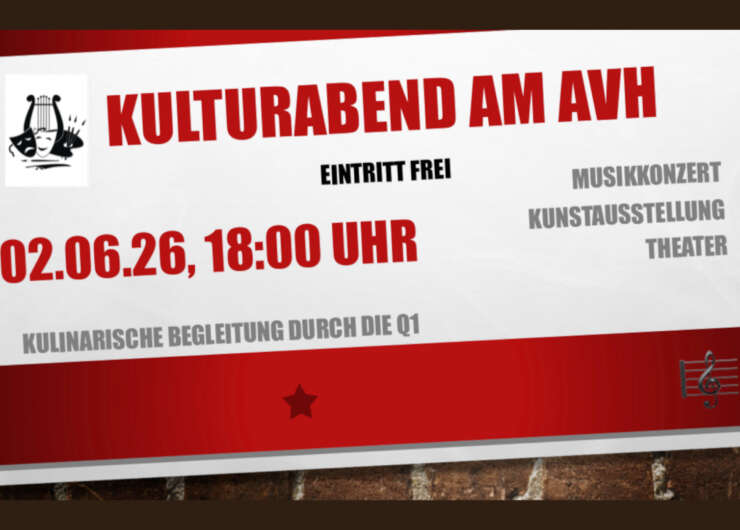 Ankündigung: Kulturabend!